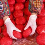 Guizhou's Dong Villagers Embrace Red Ciba Tradition Ahead of Chinese New Year