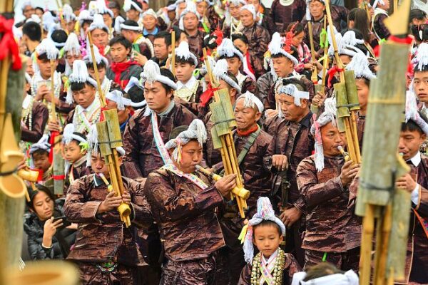 Guizhou’s Miao People Celebrate Vibrant Lusheng Festival Guizhou's Miao People Celebrate Vibrant Lusheng Festival