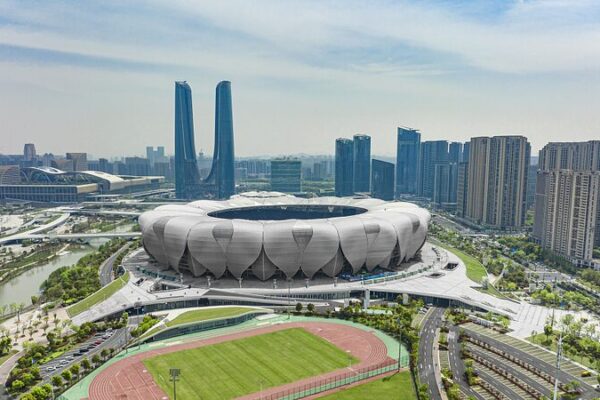 Hangzhou Olympic Sports Center: The Heart of the 19th Asian Games video poster