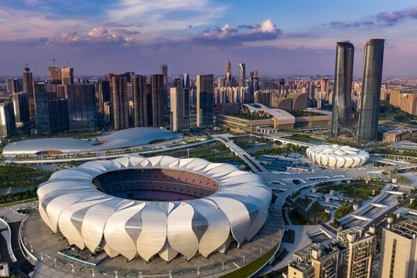 Hangzhou Olympic Sports Center: Venue Cluster of the 19th Asian Games video poster