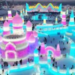 Harbin Ice and Snow World Thrills Visitors with Winter Wonderland