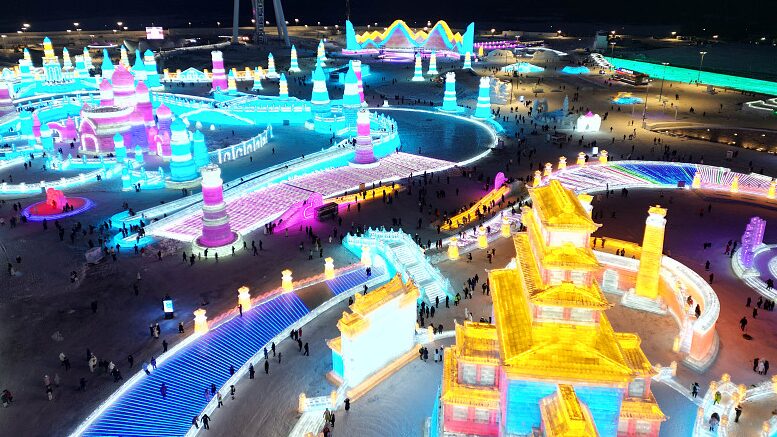 Harbin Ice and Snow World Welcomes Global Visitors to a Winter Wonderland