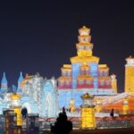 Harbin Ice and Snow World Wows Visitors with Spectacular Sculptures video poster