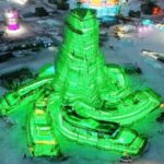 Harbin's Dragon-Themed Ice Tower Illuminates Skyline Ahead of Year of the Dragon