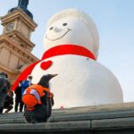 Harbin's Giant Snowman Returns: A Winter Marvel in Northeast China