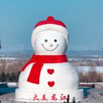 Harbin's Giant Snowman Returns, Illuminating Winter Nights video poster