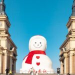 Harbin's Towering Snowman Returns, Illuminating China's Winter Wonderland video poster
