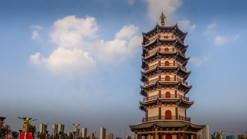 Harmony of Nature and Urban Life: Exploring Shandong's Daqing River Scenic Area video poster