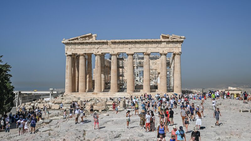 Heat Wave Forces Partial Closure of Athens Acropolis
