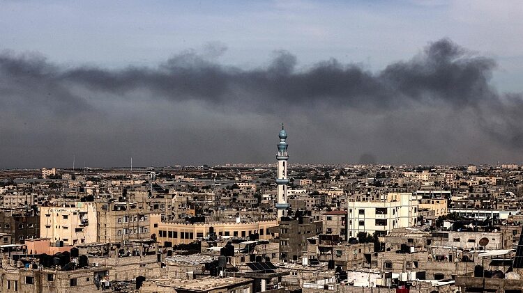 Historic Aid Convoy from Jordan Brings Life-Saving Food to Gaza video poster