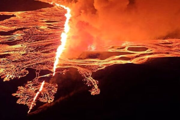 Iceland's Fiery Display: Volcano Continues Erupting as Towns Stay Safe