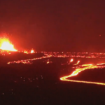 Iceland's Southwestern Volcano Erupts for Fifth Time Since December video poster