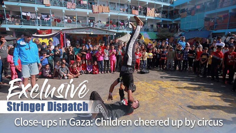In_War-Torn_Gaza_a_Circus_Offers_Hope_to_Children_on_World_Childrens_Day_poster - Khabar Asia In War-Torn Gaza, a Circus Offers Hope to Children on World Children's Day video poster