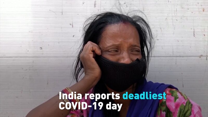India_Reports_Deadliest_Day_as_Nearly_3300_COVID-19_Deaths_Recorded_poster - Khabar Asia India Reports Deadliest Day as Nearly 3,300 COVID-19 Deaths Recorded video poster