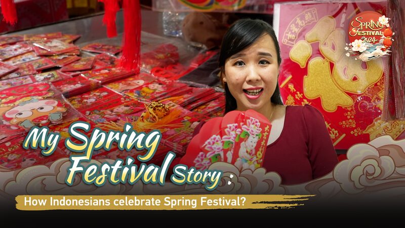 Indonesia Embraces the Spring Festival: Celebrating with Vlogger Reni video poster