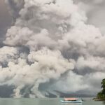 Indonesia's Ruang Volcano Erupts, Prompting Tsunami Warning