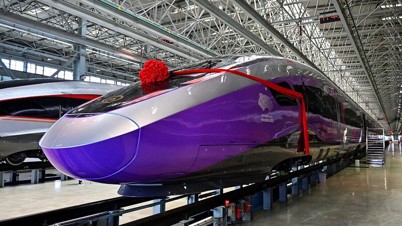 Intelligent_Bullet_Train_Debuts_for_Hangzhou_Asian_Games_poster - Khabar Asia Intelligent Bullet Train Debuts for Hangzhou Asian Games video poster