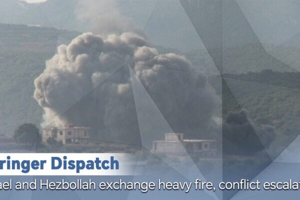Israel and Hezbollah Exchange Heavy Fire as Conflict Escalates Israel_and_Hezbollah_Exchange_Heavy_Fire_as_Conflict_Escalates video poster