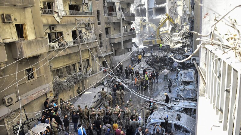Israeli_Air_Strikes_Kill_Over_55_in_Lebanon__Central_Beirut_Hit - Khabar Asia Israeli_Air_Strikes_Kill_Over_55_in_Lebanon__Central_Beirut_Hit