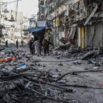 Israeli Airstrike on Al-Maghazi Refugee Camp Kills Over 70 Palestinians video poster