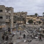 Israeli Forces Raid Gaza's Rafah City Amid Extended Peace Talks video poster