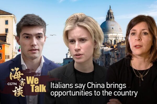 Italians See Opportunities as Xi Jinping Visits Europe Italians See Opportunities as Xi Jinping Visits Europe video poster