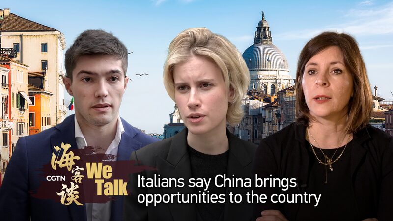 Italians See Opportunities as Xi Jinping Visits Europe video poster