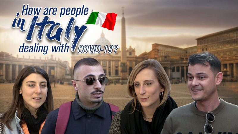 Italians in Milan Confront COVID-19 as Cases Surge to 3,858 video poster