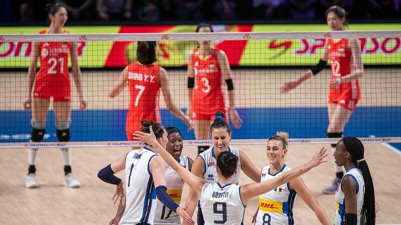 Italy_Defeats_China_in_Womens_Volleyball_Nations_League_in_Macao - Khabar Asia Italy Defeats China in Women's Volleyball Nations League in Macao