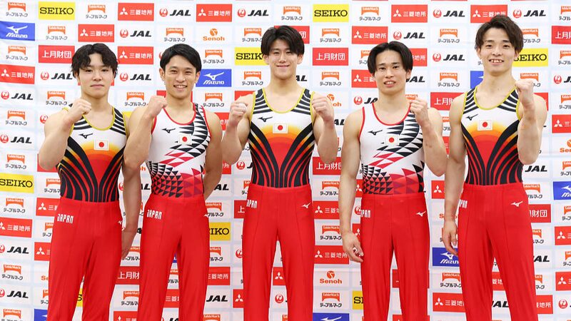 Japans_Mens_Gymnastics_Team_Sets_Sights_on_Gold_at_Paris_2024_poster - Khabar Asia Japan's Men's Gymnastics Team Sets Sights on Gold at Paris 2024 video poster