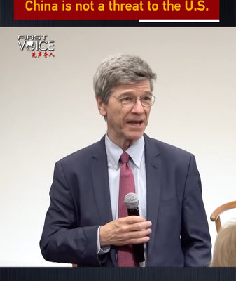 Jeffrey Sachs Asserts China Is Not a Threat to U.S. Economy at China Institute Forum Jeffrey Sachs Asserts China Is Not a Threat to U.S. Economy at China Institute Forum video poster