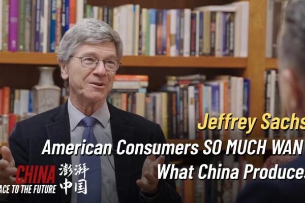 Jeffrey Sachs on China's Manufacturing and the Future of the Global Economy video poster