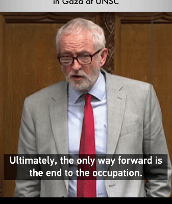 Jeremy Corbyn Criticizes PM’s Stance on Gaza at UN Security Council Jeremy Corbyn Criticizes PM's Stance on Gaza at UN Security Council video poster