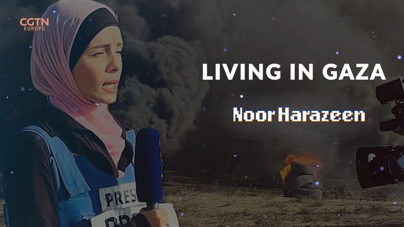 Journalist Noor Harazeen Shares Harrowing Experience Reporting from Gaza Amid Conflict video poster