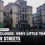Kyiv Streets Empty as Air Raid Sirens Blare Amid Russian Military Operation video poster