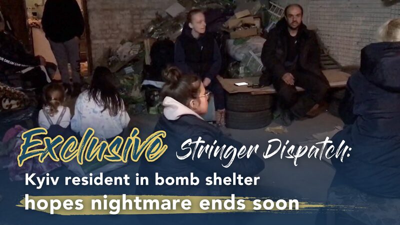 Kyiv Teacher Shelters Underground, Hopes for Peace Amid Rising Tensions video poster