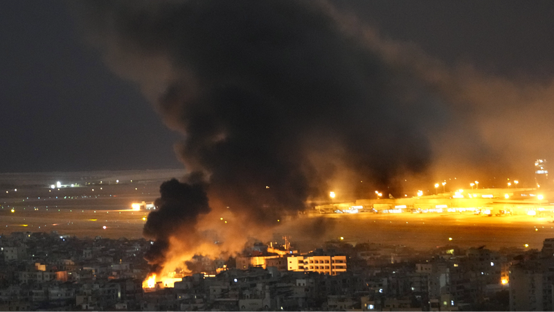 Lebanese_Residents_Flee_as_Blasts_Rock_Beirut_Amid_Israel_Hezbollah_Escalation - Khabar Asia Lebanese_Residents_Flee_as_Blasts_Rock_Beirut_Amid_Israel_Hezbollah_Escalation