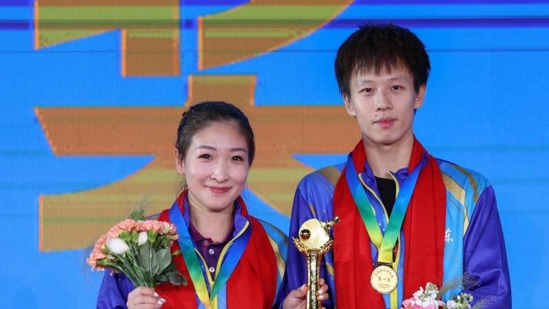 Liu_Shiwen_and_Lin_Gaoyuan_Triumph_in_Mixed_Doubles_at_Chinese_Table_Tennis_Championships_poster - Khabar Asia Liu_Shiwen_and_Lin_Gaoyuan_Triumph_in_Mixed_Doubles_at_Chinese_Table_Tennis_Championships video poster