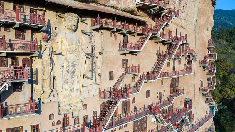 Maijishan_Grottoes__A_1_600_Year_Old_Tapestry_of_Cultural_Fusion - Khabar Asia Maijishan_Grottoes__A_1_600_Year_Old_Tapestry_of_Cultural_Fusion