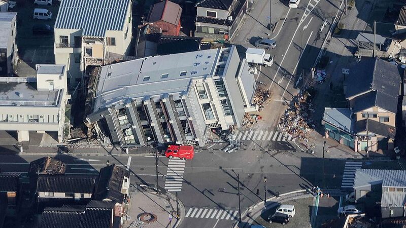 Major Earthquake Strikes Japan's Ishikawa Prefecture; Rescue Efforts Underway video poster