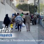 Mass Evacuations in Gaza as Israeli Military Orders Residents to Move South video poster