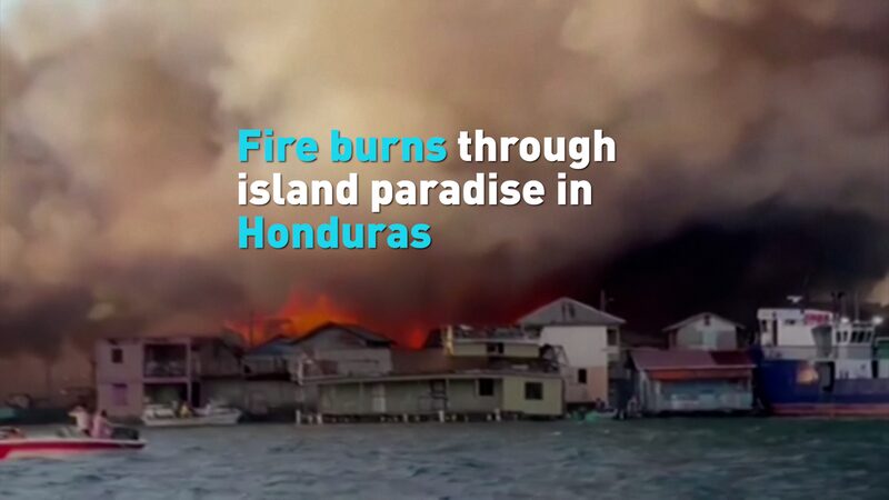 Massive_Blaze_Ravages_Guanaja_Island_in_Honduras_Forcing_Mass_Evacuations_poster - Khabar Asia Massive Blaze Ravages Guanaja Island in Honduras, Forcing Mass Evacuations video poster