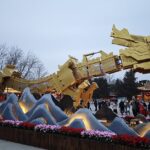 Mechanical Dragon at Old Summer Palace Blends Tradition and Technology