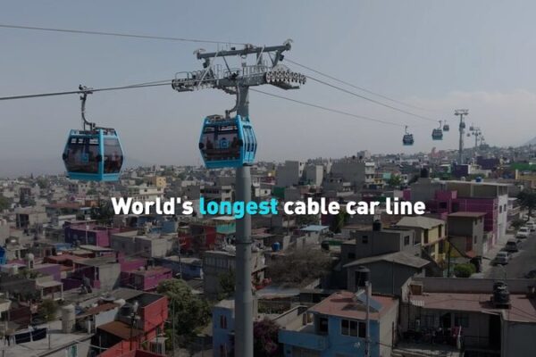 Mexico City Reaches New Heights with World’s Longest Urban Cable Car Line Mexico_City_Reaches_New_Heights_with_World_s_Longest_Urban_Cable_Car_Line video poster