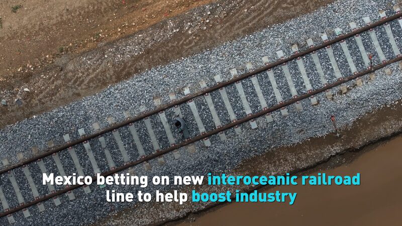 Mexicos_New_Interoceanic_Railroad_Aims_to_Boost_Industry_and_Offer_Alternative_to_Panama_Canal_poster - Khabar Asia Mexico's New Interoceanic Railroad Aims to Boost Industry and Offer Alternative to Panama Canal video poster
