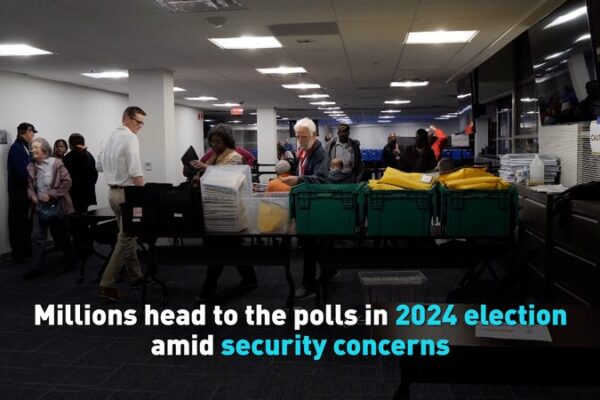 Millions of Americans Head to the Polls Amid Security Concerns in 2024 Presidential Election Millions_of_Americans_Head_to_the_Polls_Amid_Security_Concerns_in_2024_Presidential_Election video poster