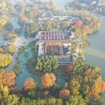 Misty Morning at Yangzhou's Slender West Lake Captivates Early Winter Visitors