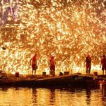 Molten Iron Sparks Dazzle Chongqing's Night Sky in Spectacular Display