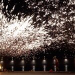 Molten_Iron_Splashes_Light_Up_Korla_s_Night_Sky_in_Cultural_Spectacle video poster