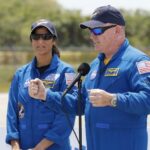 NASA Astronauts Arrive for Boeing's First Crewed Starliner Flight